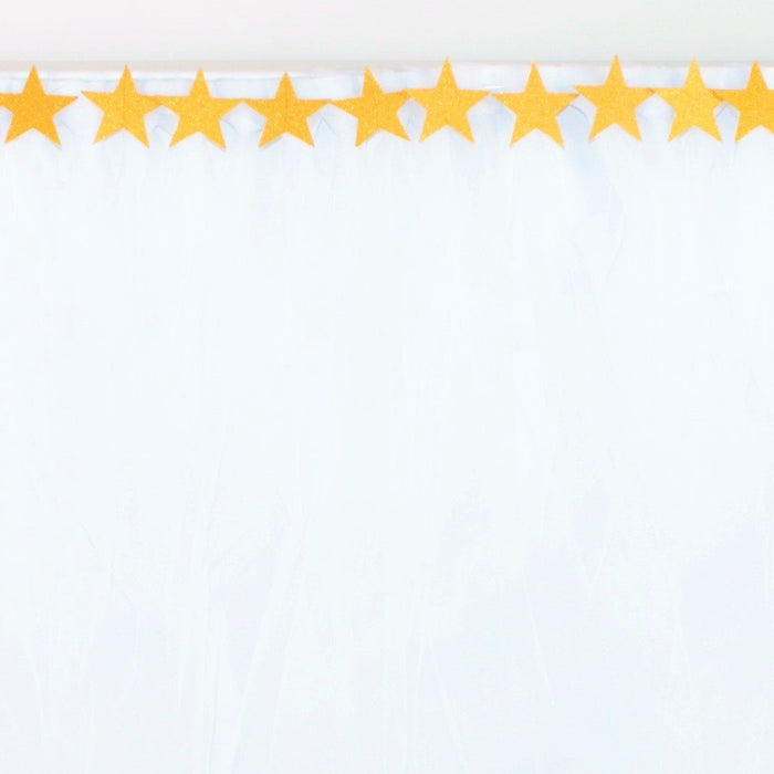Our Simple, Modern Take on the No-Sew Tulle Table Skirt