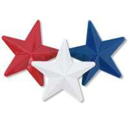 "13" Red Plastic Star - Bulk Quantity"