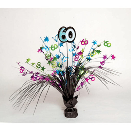 15" Party Streamer Spray Pack: The Party Continues (6 Colors, 60 Sprays)