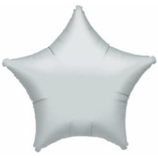 "19" Star Flat Metallic Silver S15"