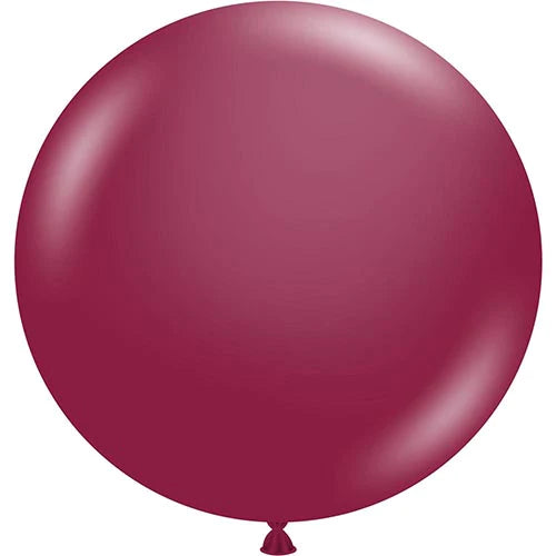 Tuftex Giant Sangria Round Latex Balloons 36" (2/Pk)