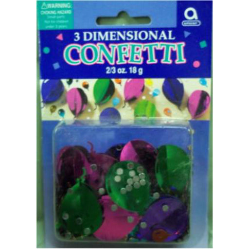 3D Confetti Balloons (12Cs)