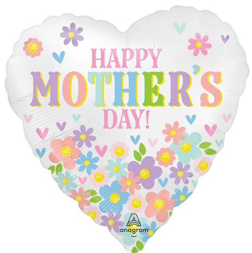 Happy Mother's Day Daisy Chain 18" Foil Balloon (5/Pk)