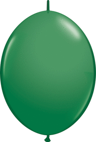 Qualatex QuickLink 6" Green Latex Balloons (50/Pk)