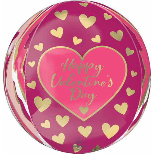 Abstract Marble 16" Orbz Balloons - G20 Pack