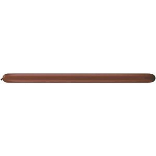 Qualatex Animal Twisty Chocolate Brown 160Q Latex Balloons (100/Pk)