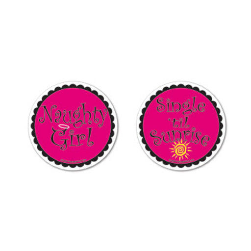 "Bachelorette Party Coasters - Set Of 8 Assorted Designs"