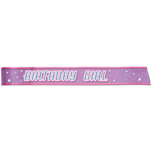Birthday Royalty Winnipeg Birthday Girl Satin Sash (1/Pk)