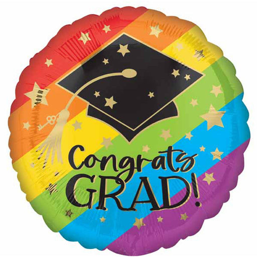 Bold Rainbow Graduation Centerpiece Package
