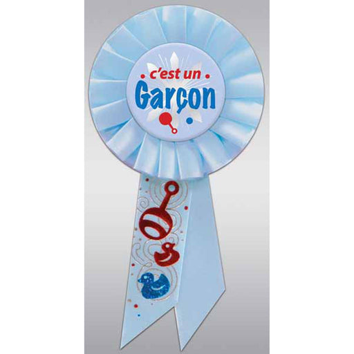 C'Est Un Garcon Deluxe Rosette - Luxurious Accessory