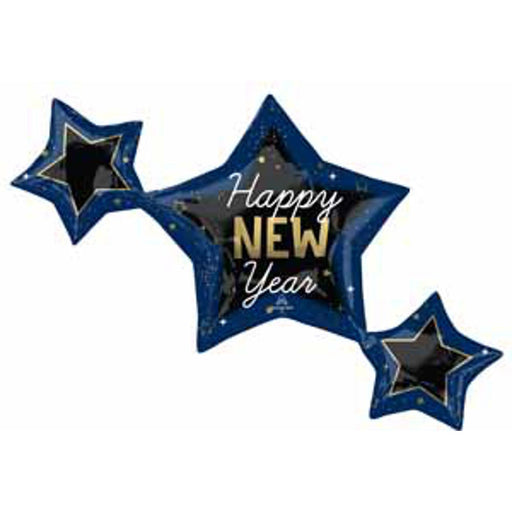 Celestial Hny Stars Balloon Package - 39" Shape P35