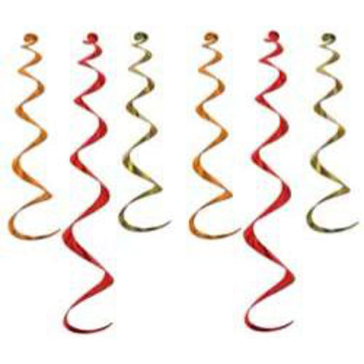 Colorful Set Of 6 Twirly Whirlys