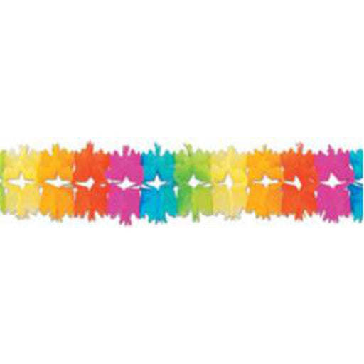 Colourful 14.5' Pageant Garland For Festive Decorations