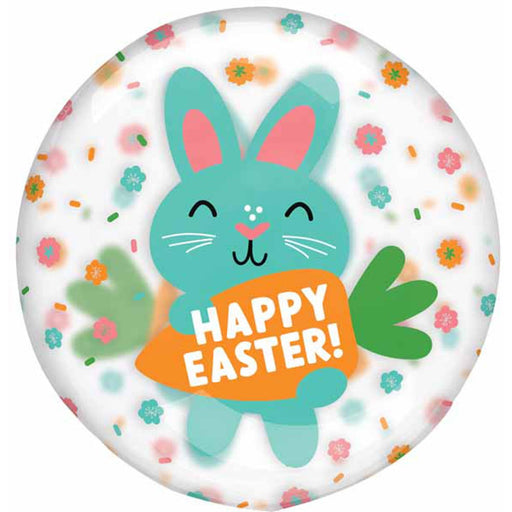 "Cute Easter Bunnies Clearz Balloon Set - 18" G20 Pkg"