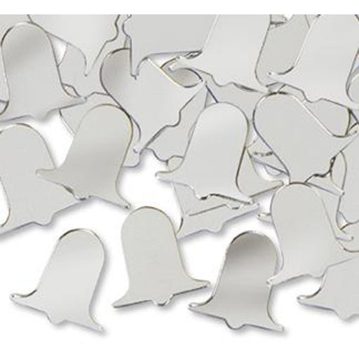 Fanci Fetti Silver Bells (1Oz) - Party Confetti Decoration.
