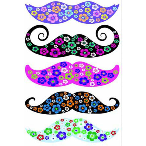 "Get Festive With The Regular Flower Patch Stache By Stachetats"