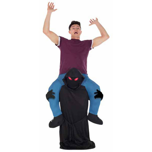 "Glow Eyes Piggyback Ghoul - Terrifying Halloween Decoration"
