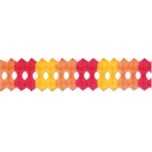 Gold/Orange/Red 12' Arcade Garland.