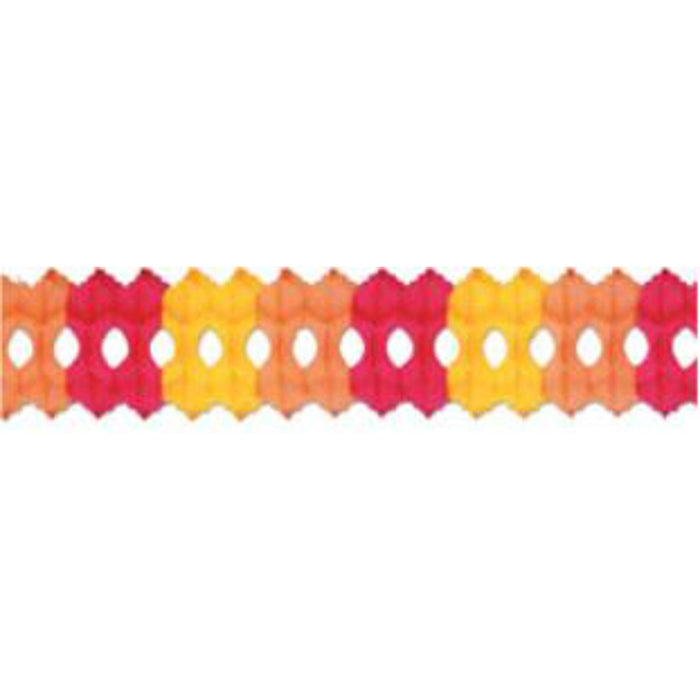 Gold/Orange/Red 12' Arcade Garland.