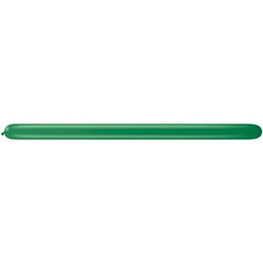 Green Latex Balloons 50 Pack - 646Q Airship Balloons