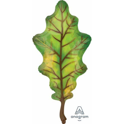 42″ Fall Green Oak Leaf Balloon (3/Pk)