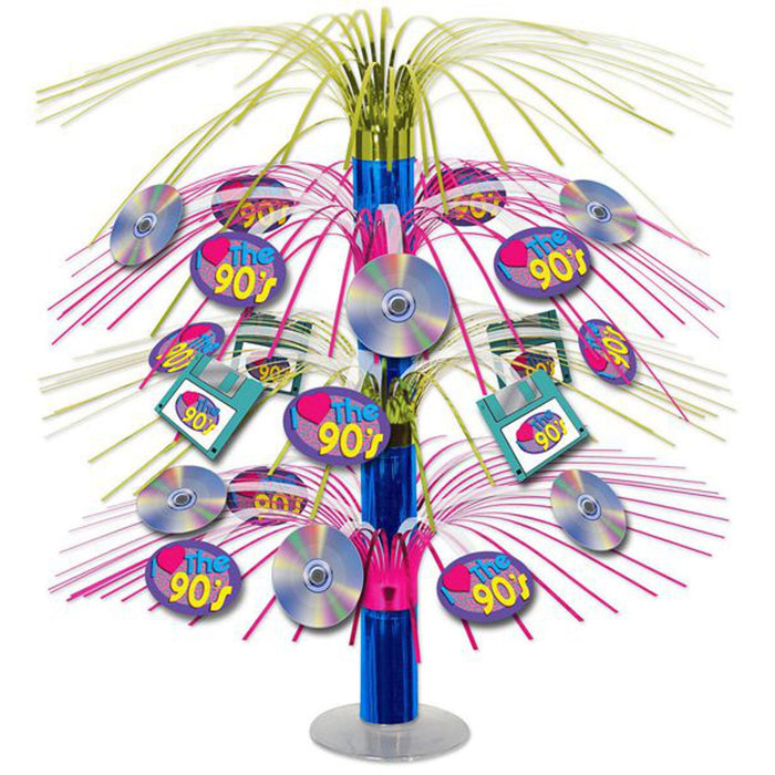 "I Love The 90'S Cascade Centerpiece - 1 Pack"