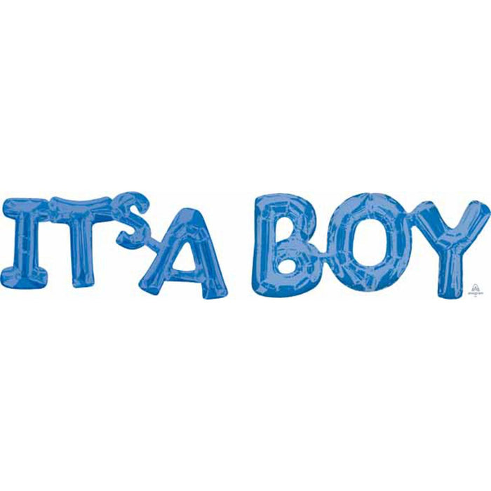 "Its A Boy" Blue Block Set (20 Pieces)
