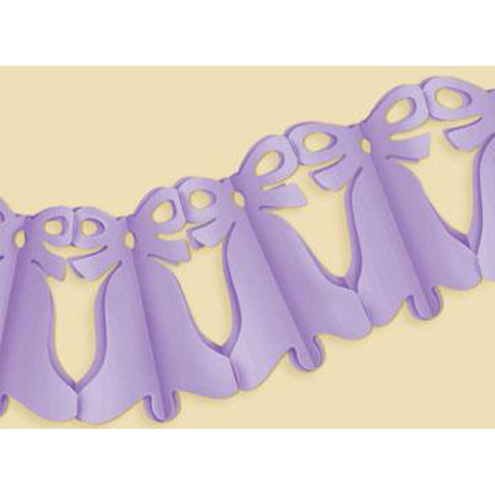 Lavender Bell Garland - 12 Feet Long.