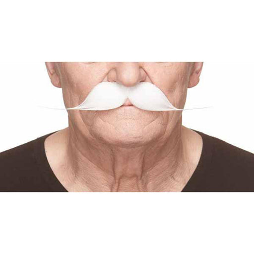 The English - White Moustache