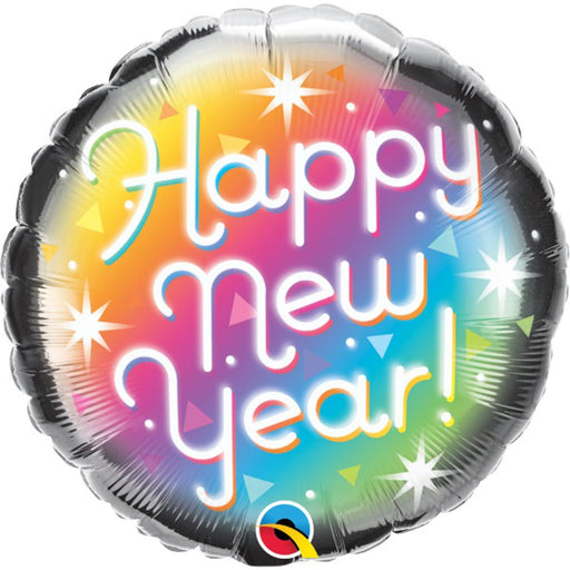 "New Year Prismatic Party Pack - 18" Round"