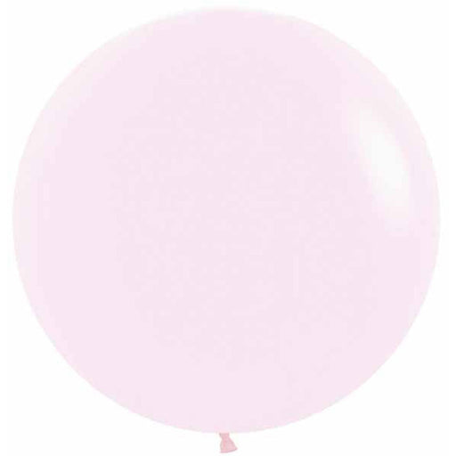 "Pastel Matte Pink 24" Latex Balloons - Pack Of 10"