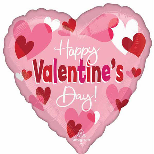 Playful Hearts Heart-Shaped Balloon And Box Decoration Set With Mini Balloons.