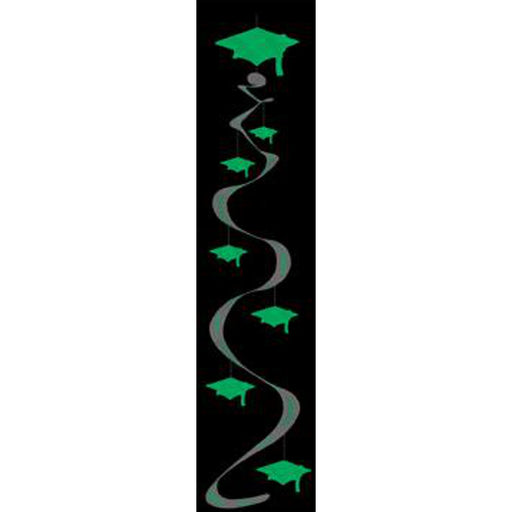 Printed Grad Cap Whirl Cutout Pack Of 3 (30")