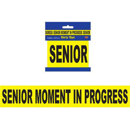 Senior Moment Party Tape.
