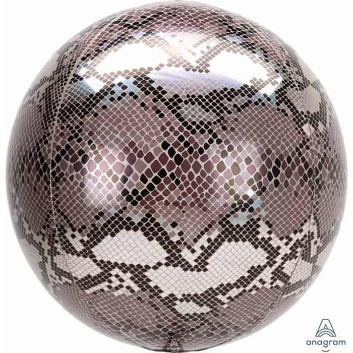 Snake Skin Animalz Balloon - 16" Orbz Xl G20 Pkg