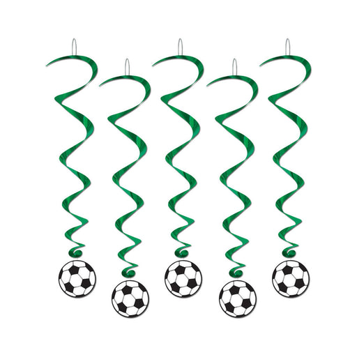 Soccer Ball Whirls (5 Pack)