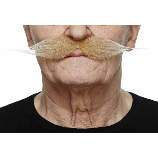 Trendy Moustache Blonde