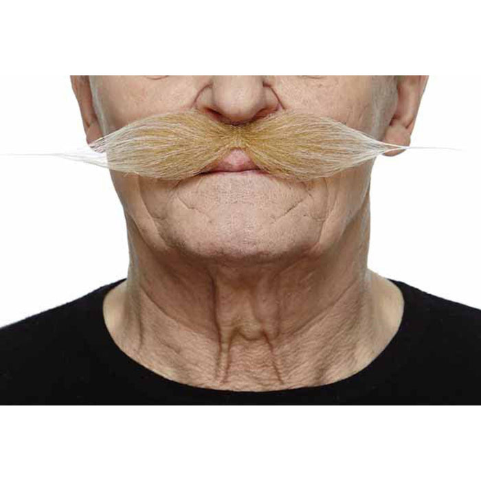 Trendy Moustache Blonde