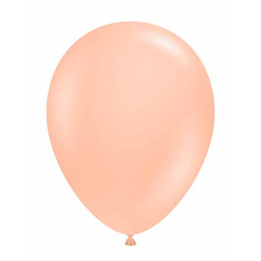 Tuftex 17" Cheeky Pastel Orange Balloons (50/Bag)