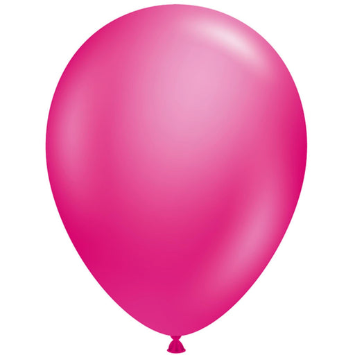 Tuftex Metallic Fuchsia Balloons - 50 Pack