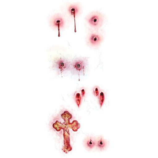 Vampire Kiss Temporary Tattoo.