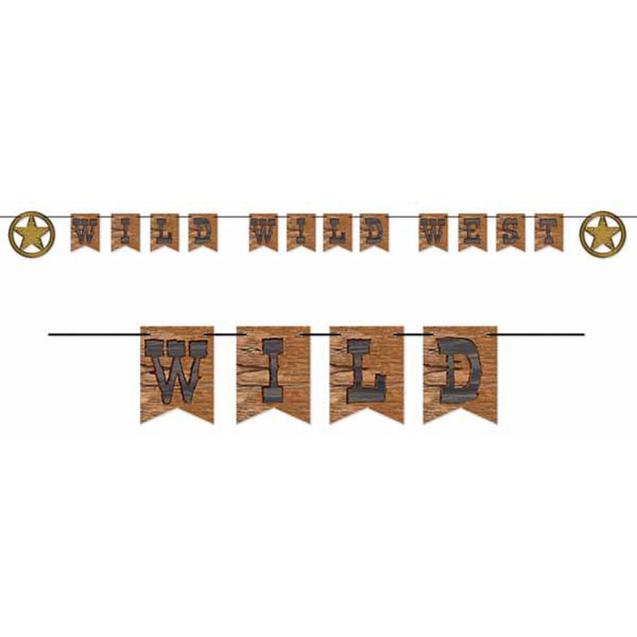 Wild West Streamer - Diy Decoration Kit