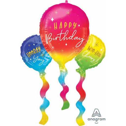 Xl Bday Fun Balloons - 35 Pack, X And L Shape (36 Inches)