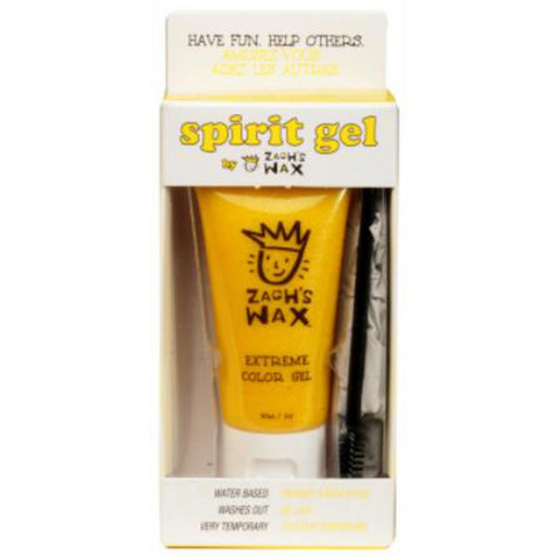 Zach'S Wax Hair Gel - 1 Oz Tube Yellow