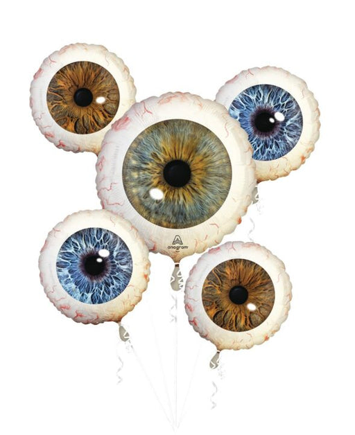 Creepy Eyeballs Bouquet Foil Balloon