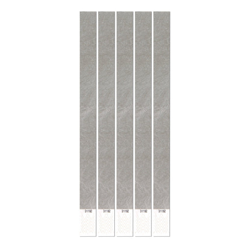 Geogalaxy Silver Wristbands - Pack Of 100