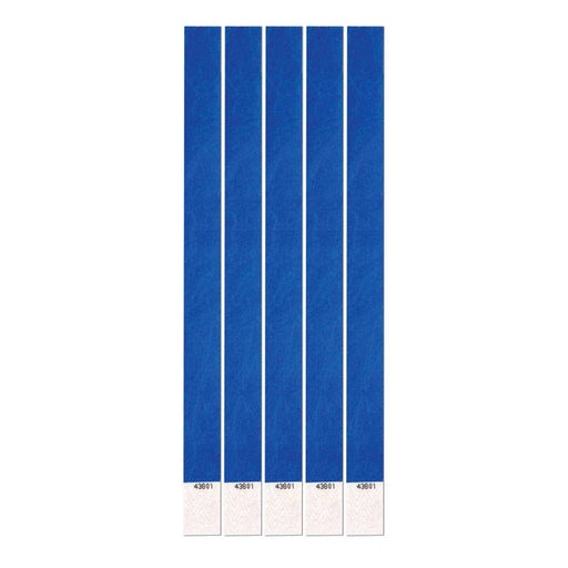 Geogalaxy Wristbands - 100/Pk Blue