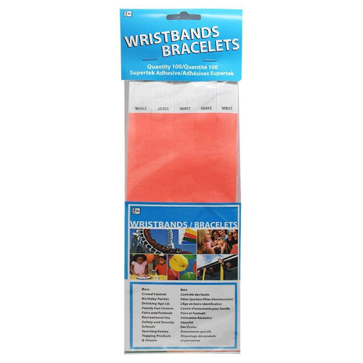 Geogalaxy Neon Sunfire Wristbands (100/Pk)