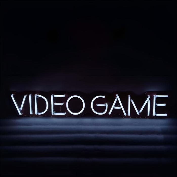 Video Game Themed Neon Sign for Gamers