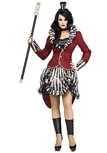 Women's Freak Show Ringmistress Adult Costume, M/L Size 10-14 (1/Pk)